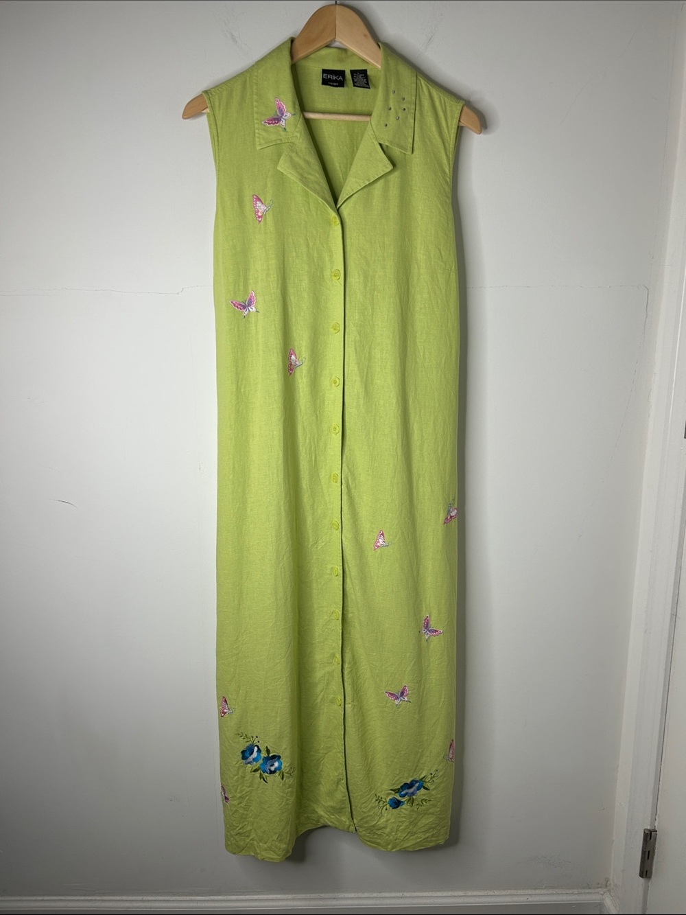 Erika embroidered shift dress